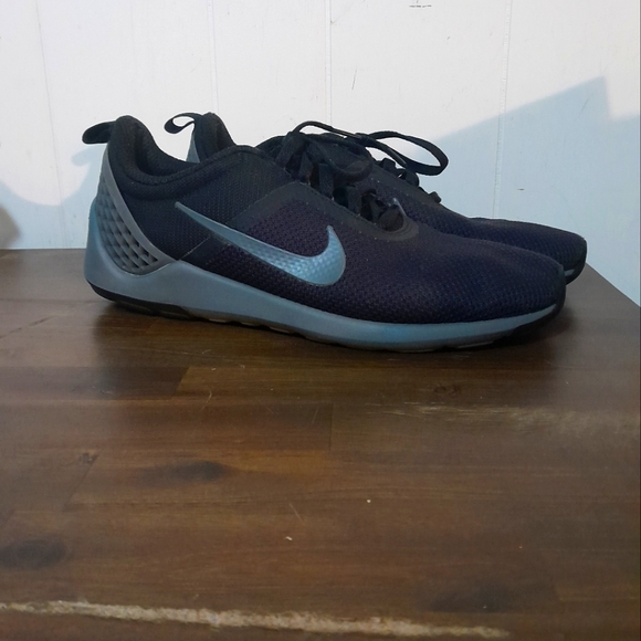 Nike Lunarestoa2 811372-003 Men's Size 12 Good Used Condition Black And DarkGrey - Picture 1 of 8